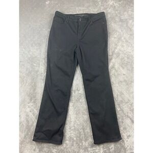 Chicos Black Petite So Lifting Straight Leg Jeans Size 1.5